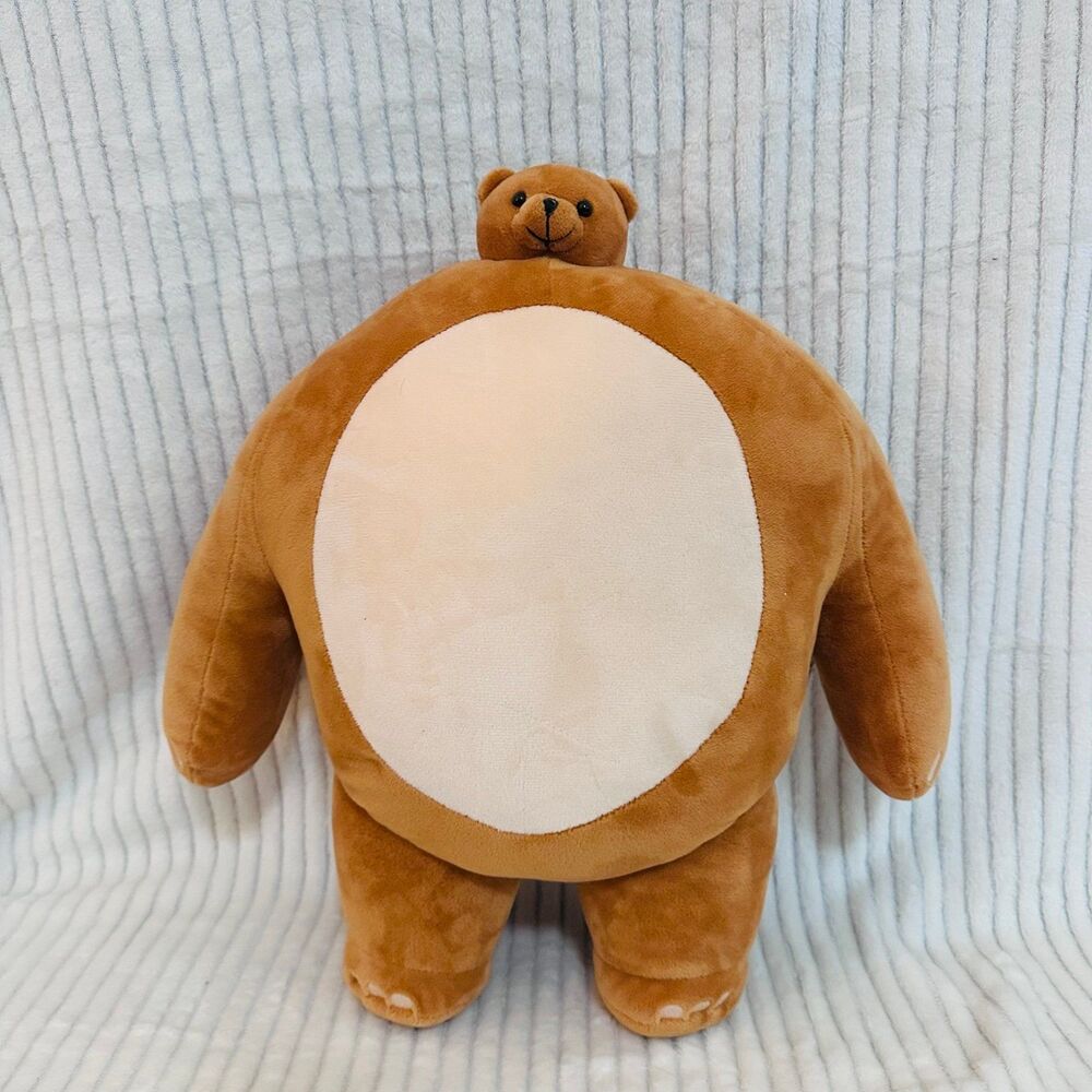 Tiny Headed Kingdom Plush Pip The Small Headed Bear 16" Stuffed Animal